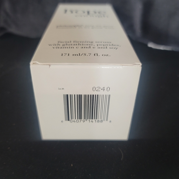Philosophy When Hope Is Not Enough Facial Firming Serum JUMBO 5.7 oz New in Box - Picture 4 of 4